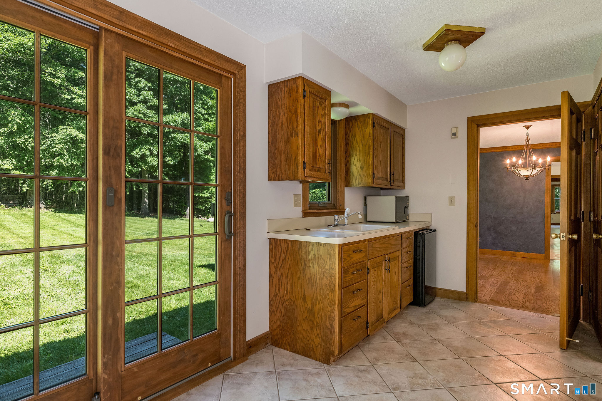 55 Sleepy Hill Road Southbury, CT 06488 - Photo 21 of 40 In-Law Kitchen. Note private entrance.