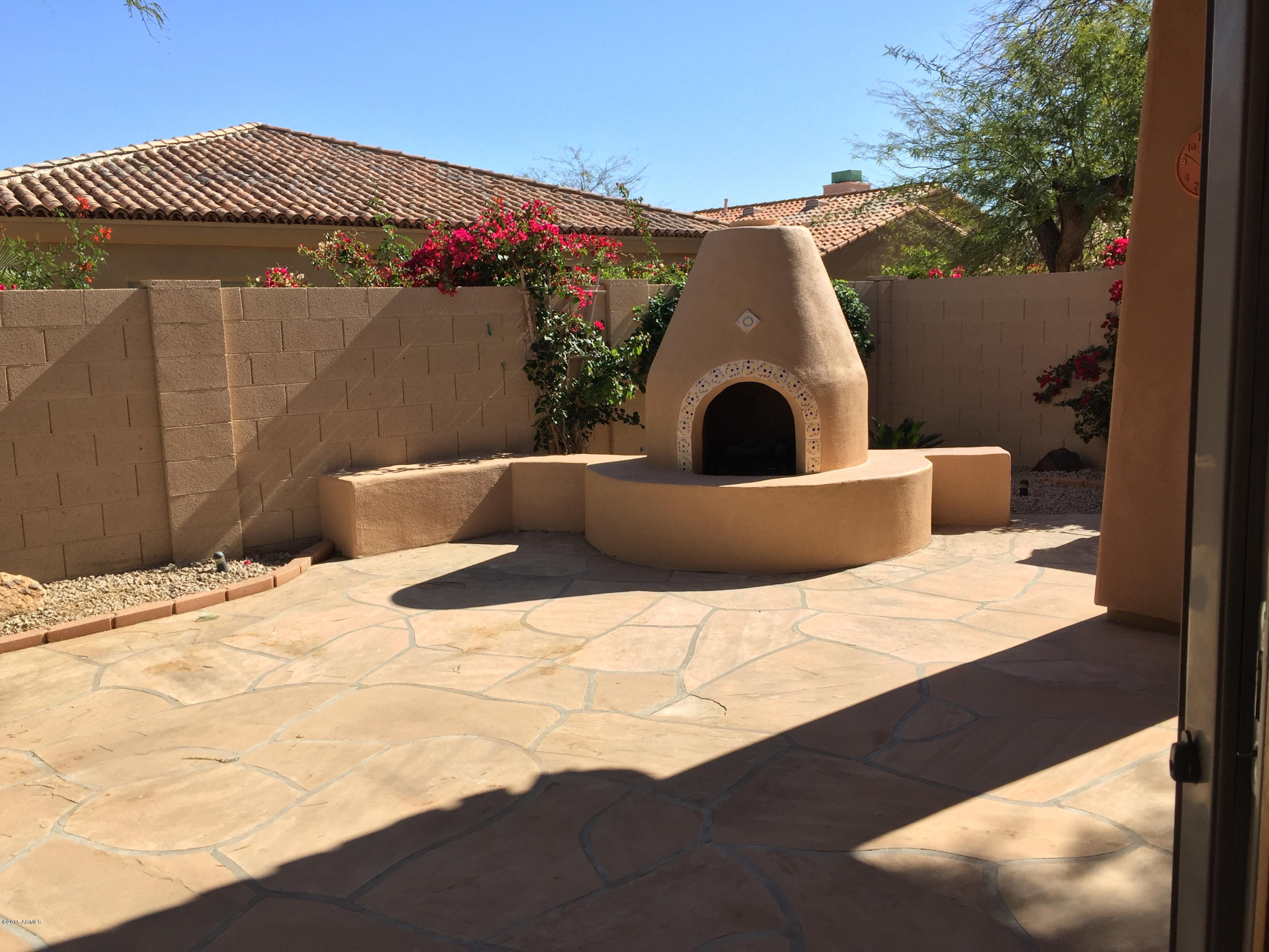 8191 East Mountain Spring Road Scottsdale, AZ 85255 - Photo 12 of 25 Kiva Fireplace