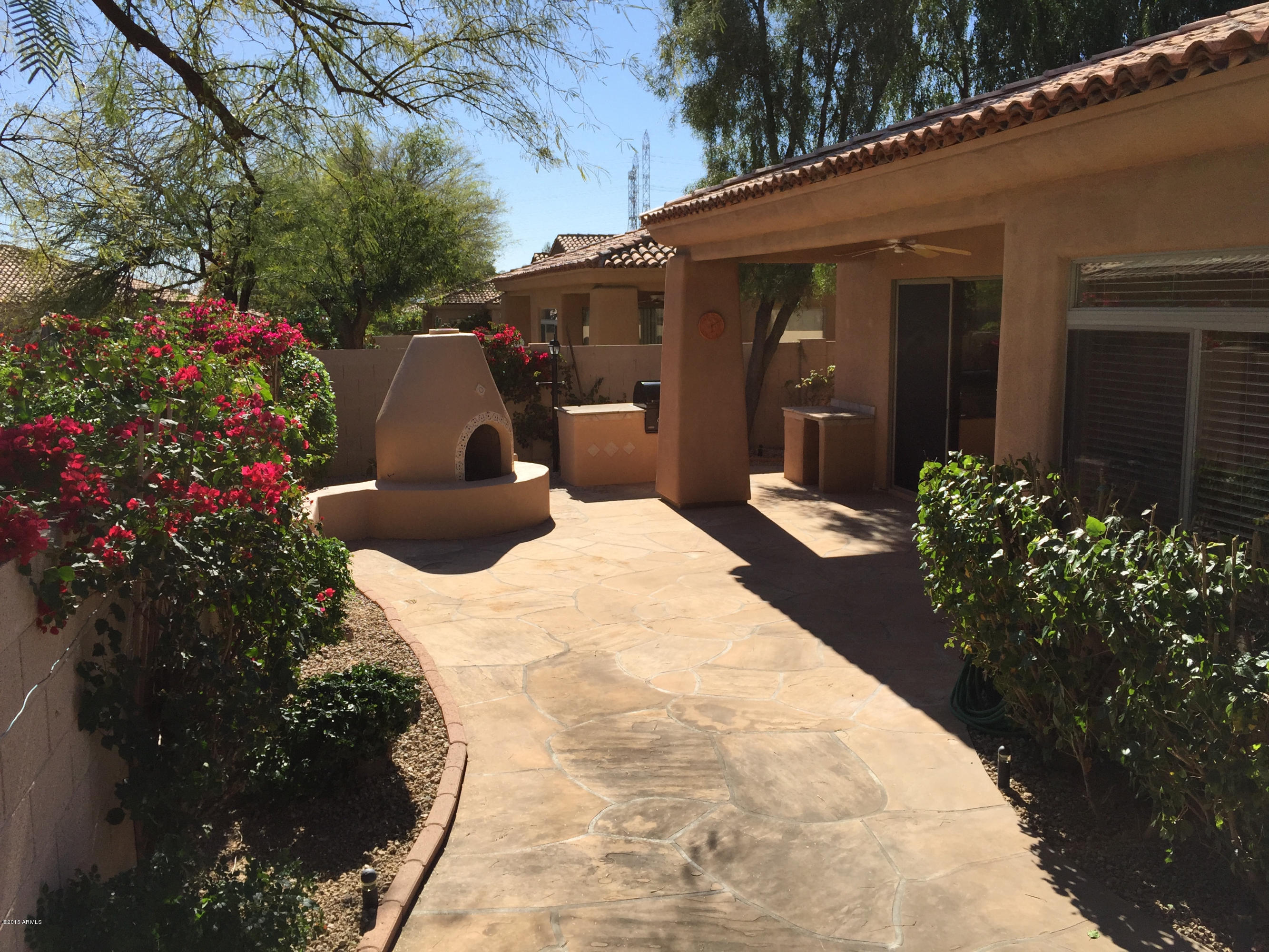 8191 East Mountain Spring Road Scottsdale, AZ 85255 - Photo 14 of 25 Low Maintenance Landscaping w/ BBQ