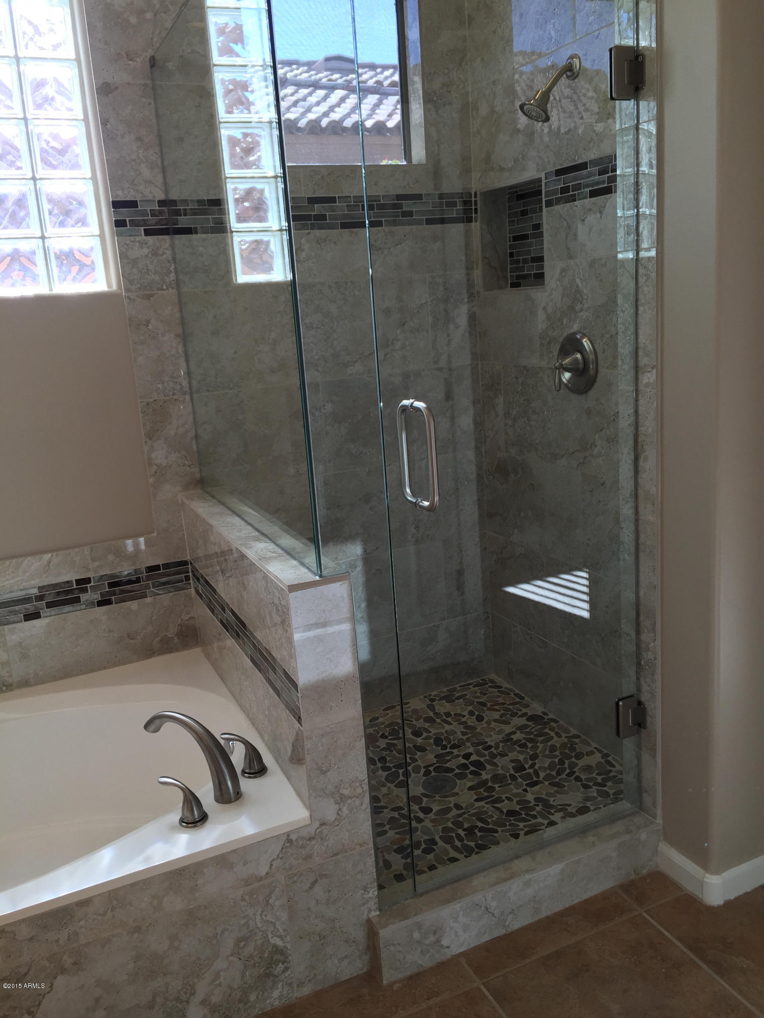 8191 East Mountain Spring Road Scottsdale, AZ 85255 - Photo 18 of 25 Glass Enclosed Shower