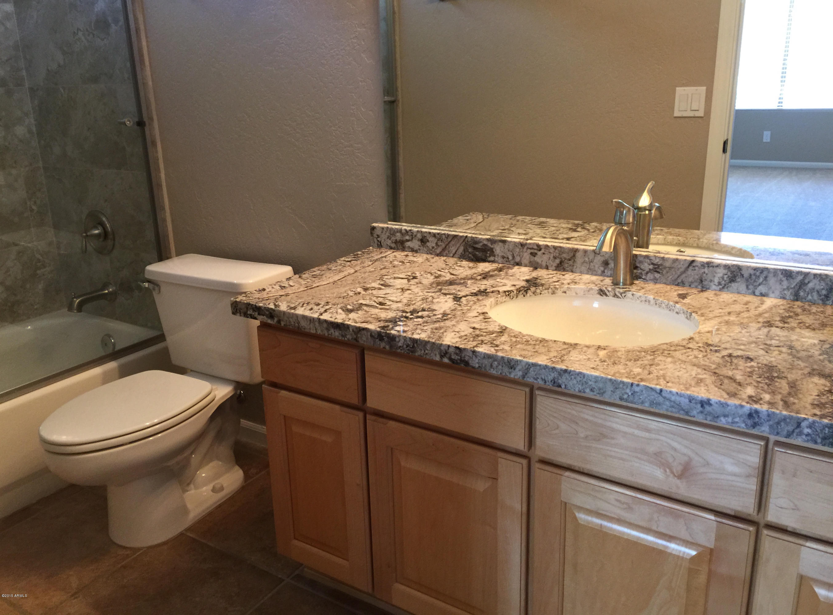 8191 East Mountain Spring Road Scottsdale, AZ 85255 - Photo 23 of 25 Full 3rd Bath with new Granite Counter!