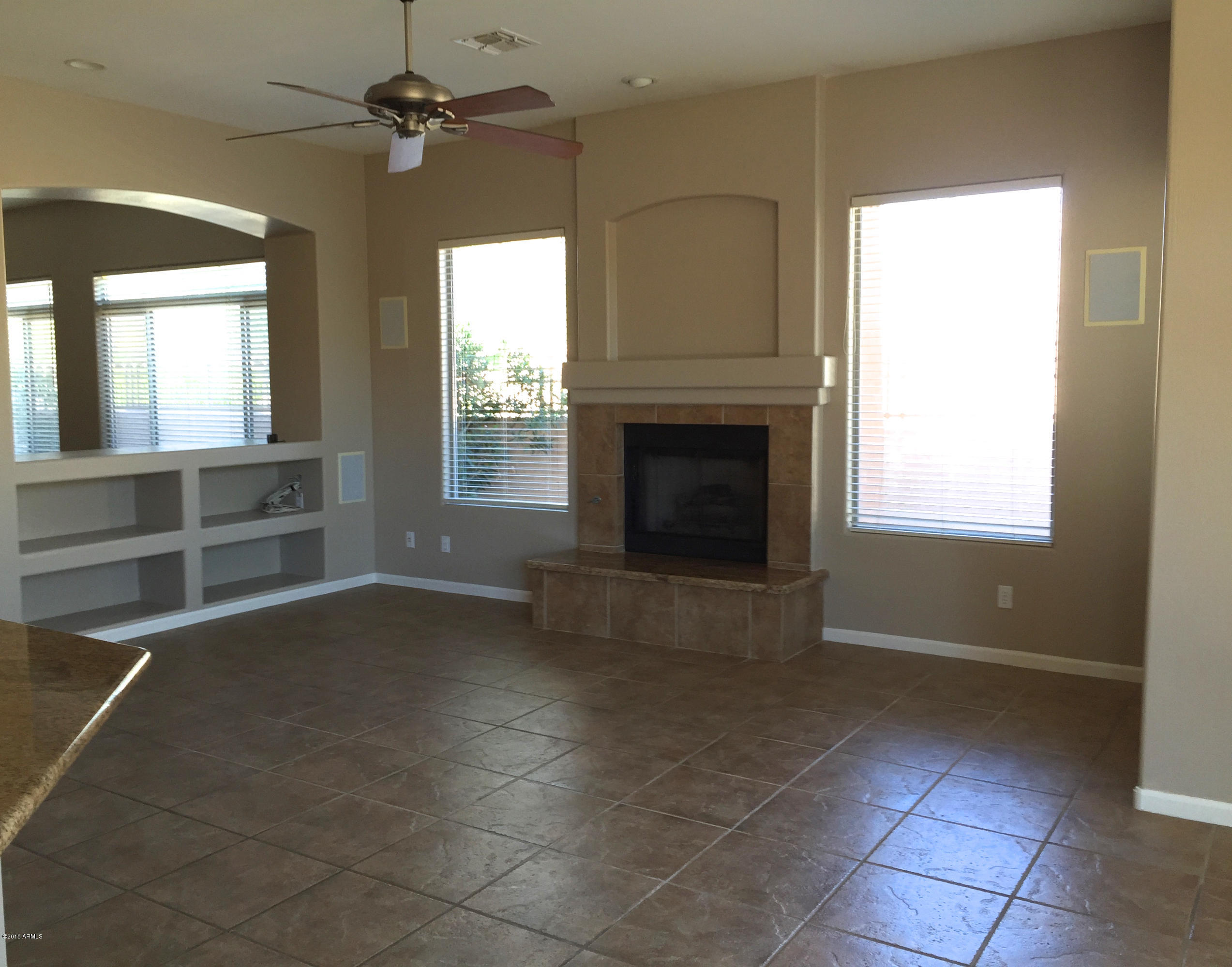 8191 East Mountain Spring Road Scottsdale, AZ 85255 - Photo 6 of 25 Soothing Fireplace