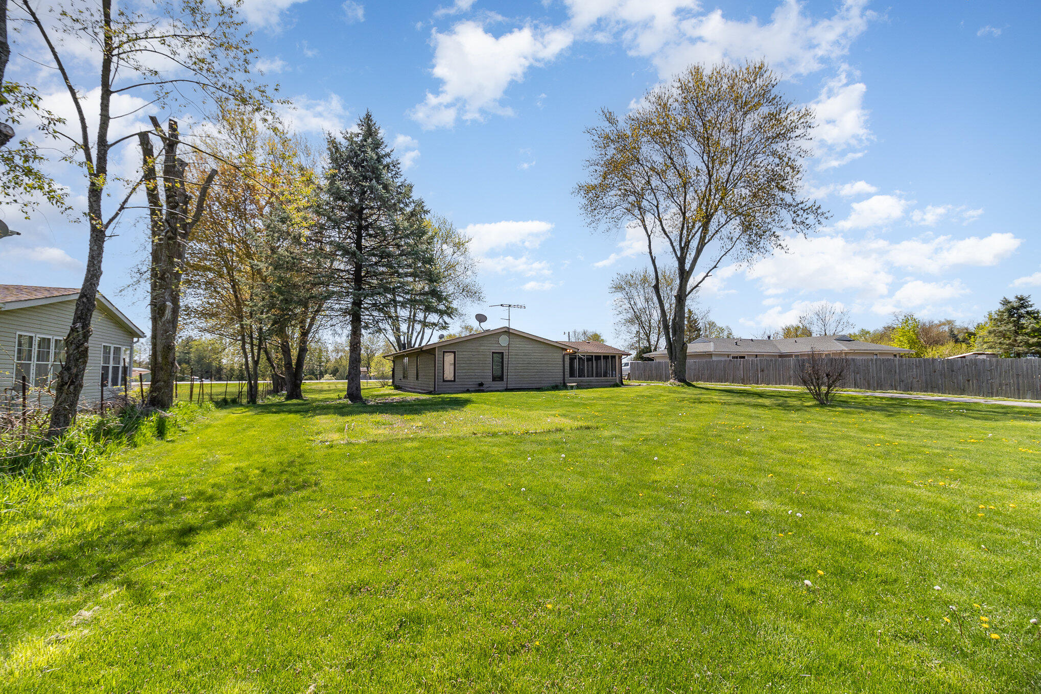 274 Highway 2 Hebron, IN 46341 - Photo 18 of 18 a view of a house with a yard