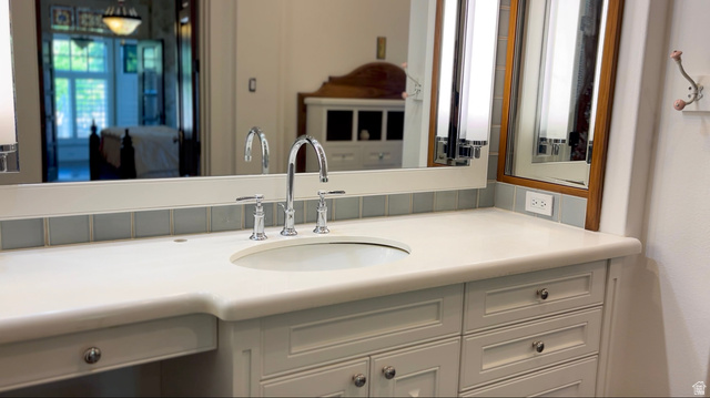 426 West Center Street Parowan, UT 84761 - Photo 27 of 107 Integrated vanity with an undermount sink and chrome hardware