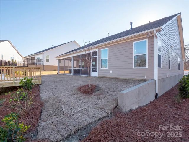 a view of outdoor space with seating area