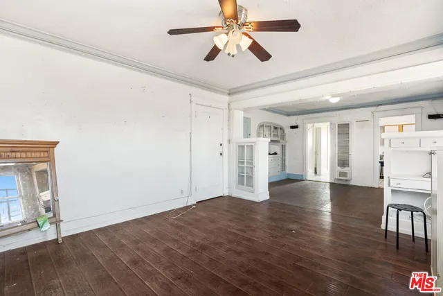 a view of a terrace with seating space