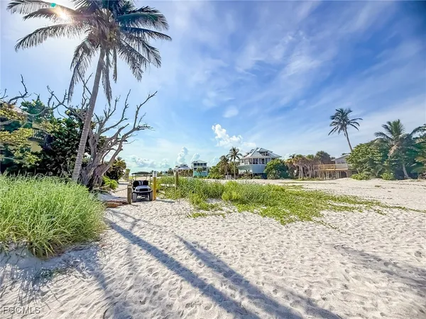a view of an ocean beach