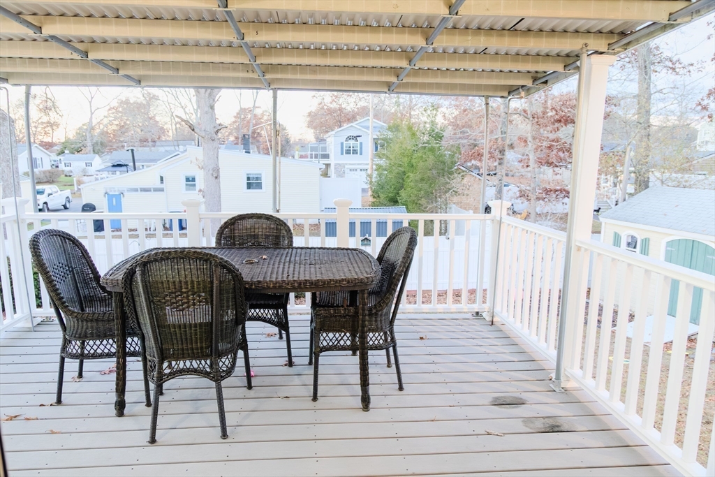 7 Roosevelt Street Wareham, MA 02571 - Photo 27 of 28 a view of a dining room with furniture window and outside view