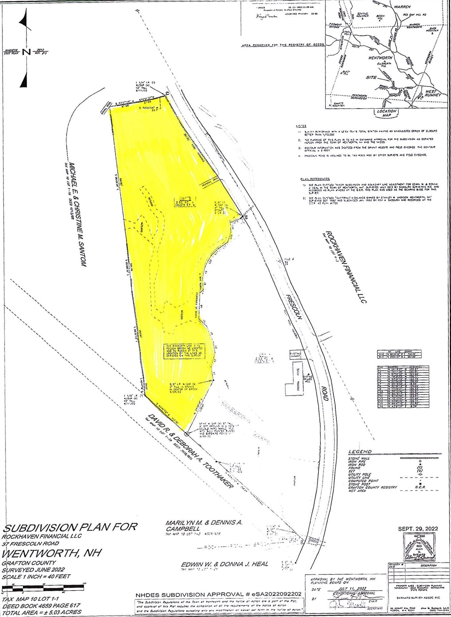 Lot#2 Frescoln Road Wentworth, NH 03282 - Photo 1 of 2 Gallery Image 1