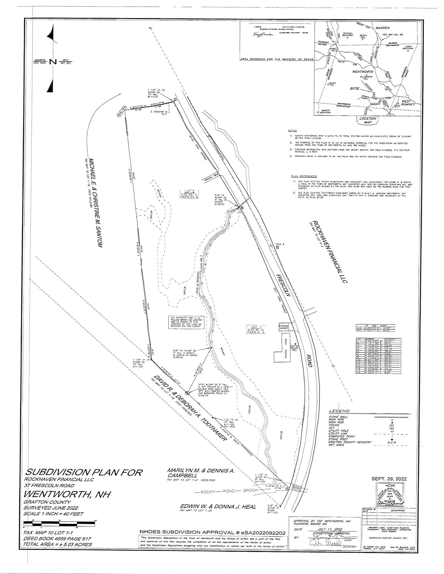 Lot#2 Frescoln Road Wentworth, NH 03282 - Photo 2 of 2 Gallery Image 2