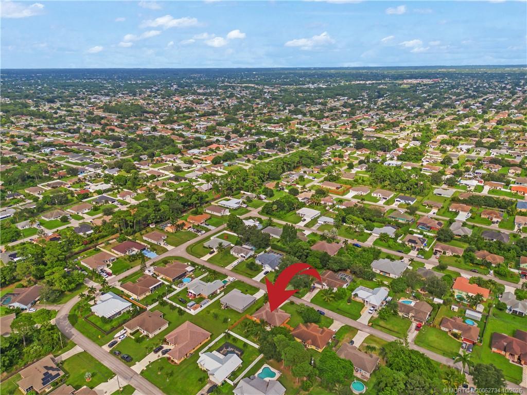 3532 Southwest Margela Street Port St. Lucie, FL 34953 - Photo 28 of 29 a view of yard with outdoor space