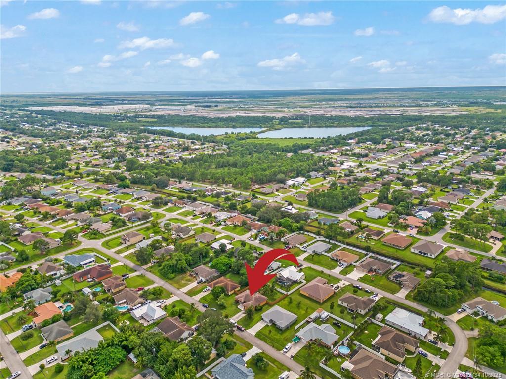 3532 Southwest Margela Street Port St. Lucie, FL 34953 - Photo 29 of 29 a view of city with an ocean