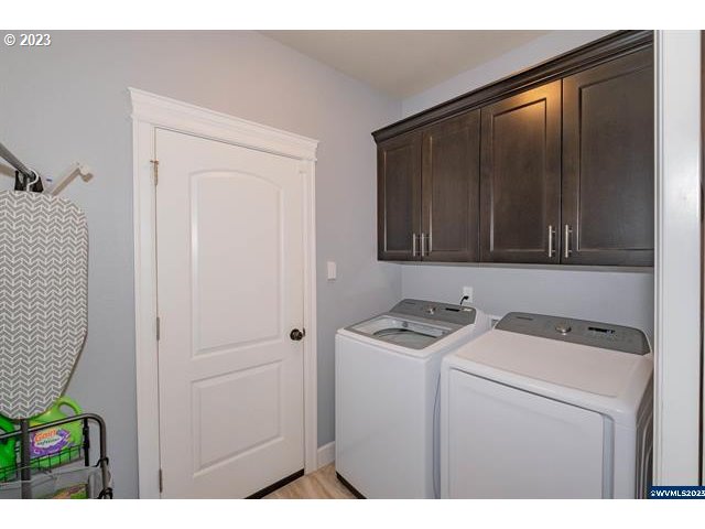 341 Boulder Ridge Drive Sweet Home, OR 97386 - Photo 22 of 32 a utility room with dryer and washer