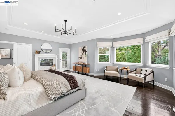 a living room with furniture and window