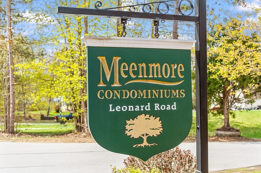 6 Leonard Road, Unit 6 Boxborough, MA 01719 - Photo 28 of 28 a sign on the side of the building