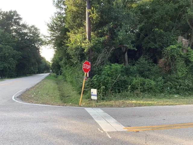 a view of a yard from a windows