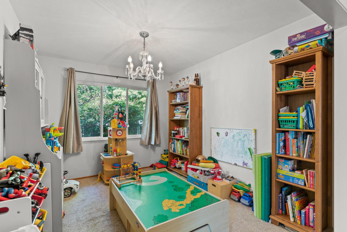 716 Prospect Row San Mateo, CA 94401 - Photo 20 of 39 a children room with toys and a book shelf