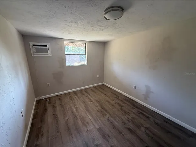wooden floor in an empty room