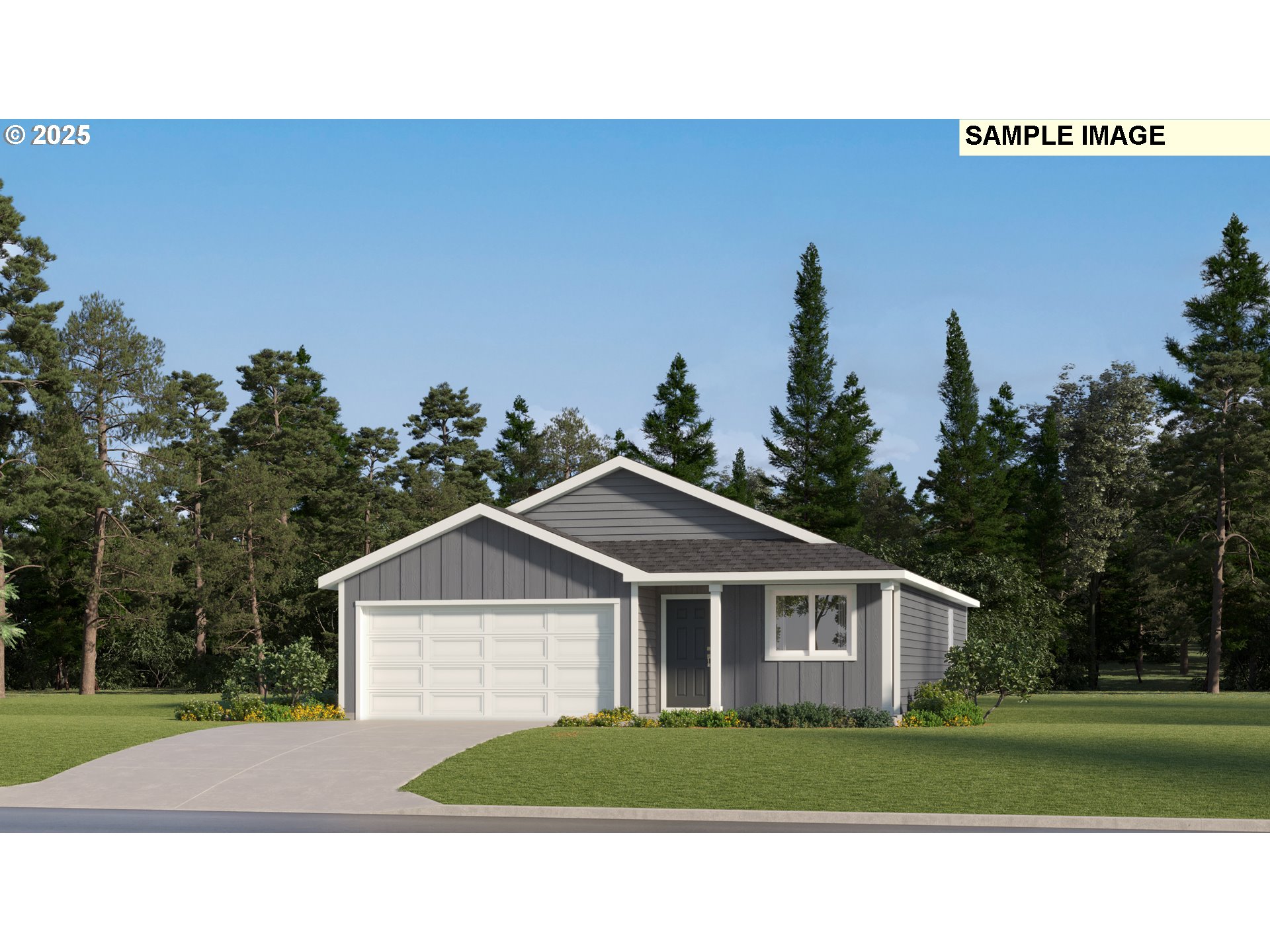 25221 Tanglewood Way Veneta, OR 97487 - Photo 1 of 18 a house view with a garden space