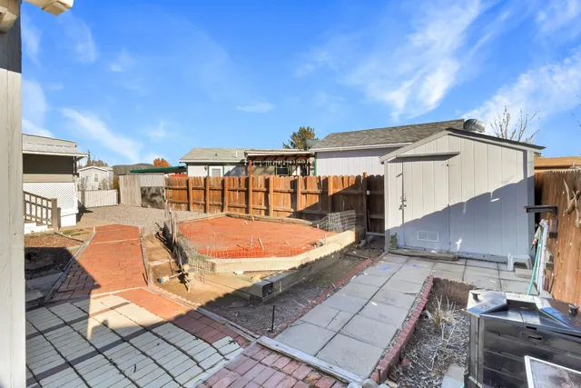 a view of a terrace with chairs