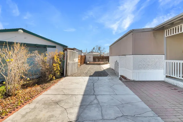 a view of a house with a outdoor space