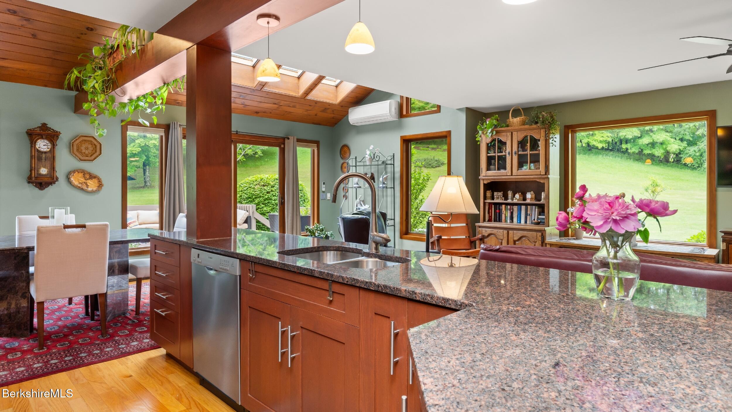611 North State Road Cheshire, MA 01225 - Photo 17 of 75 Kitchen into Family Room