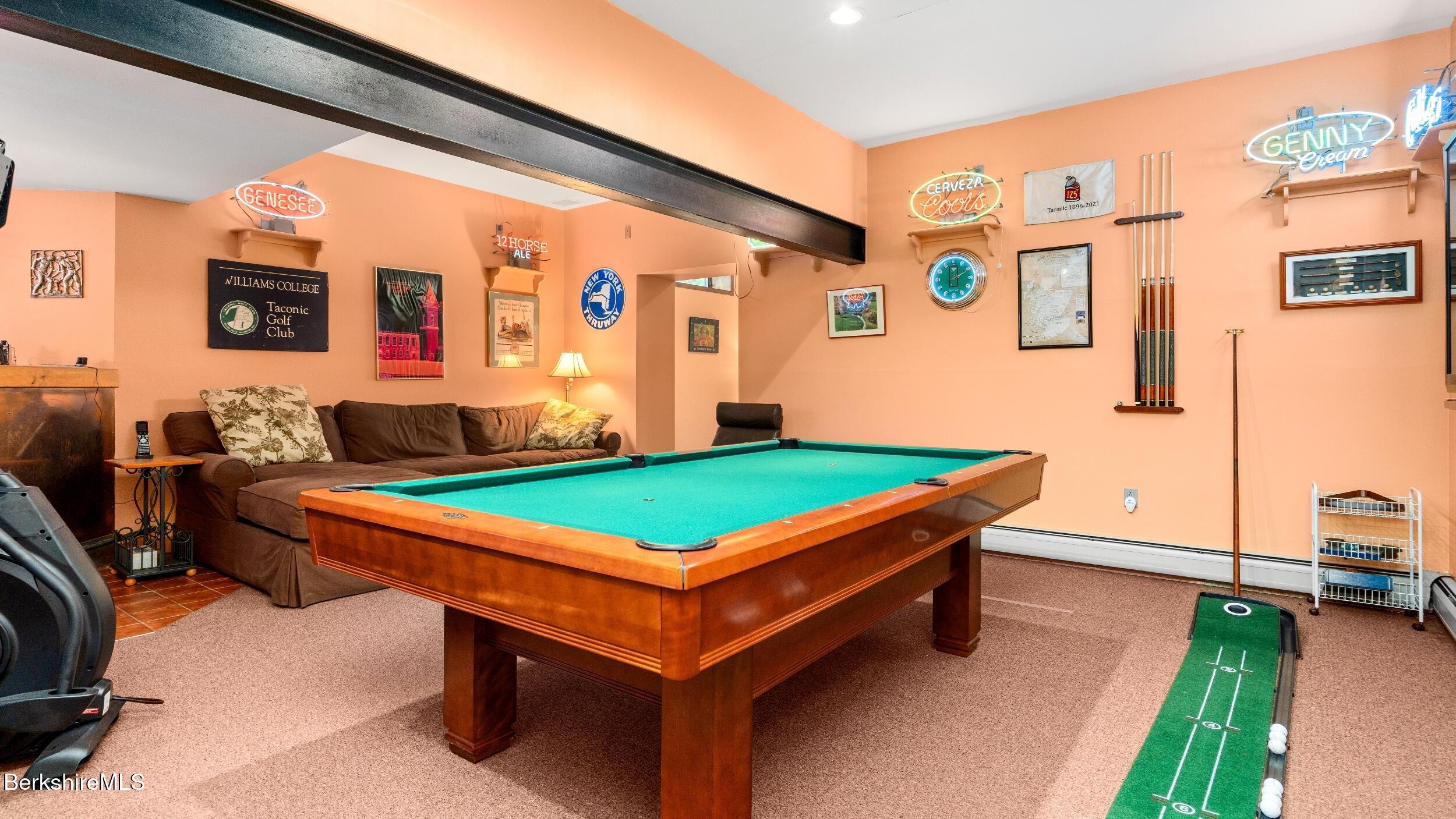 611 North State Road Cheshire, MA 01225 - Photo 41 of 75 Lower Level Recreation Room