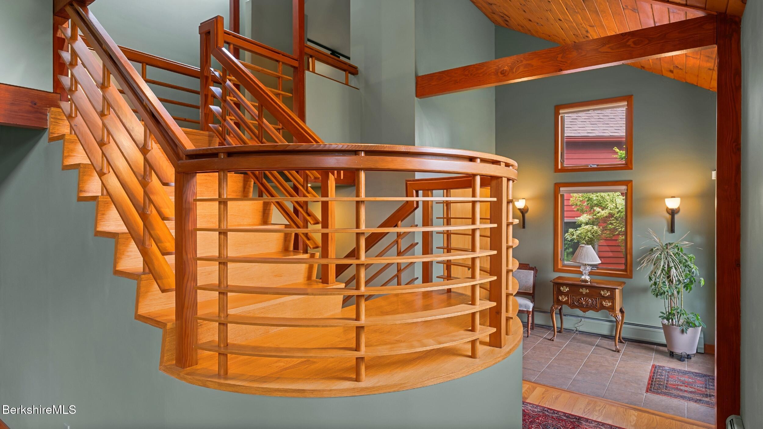 611 North State Road Cheshire, MA 01225 - Photo 6 of 75 Custom Staircase