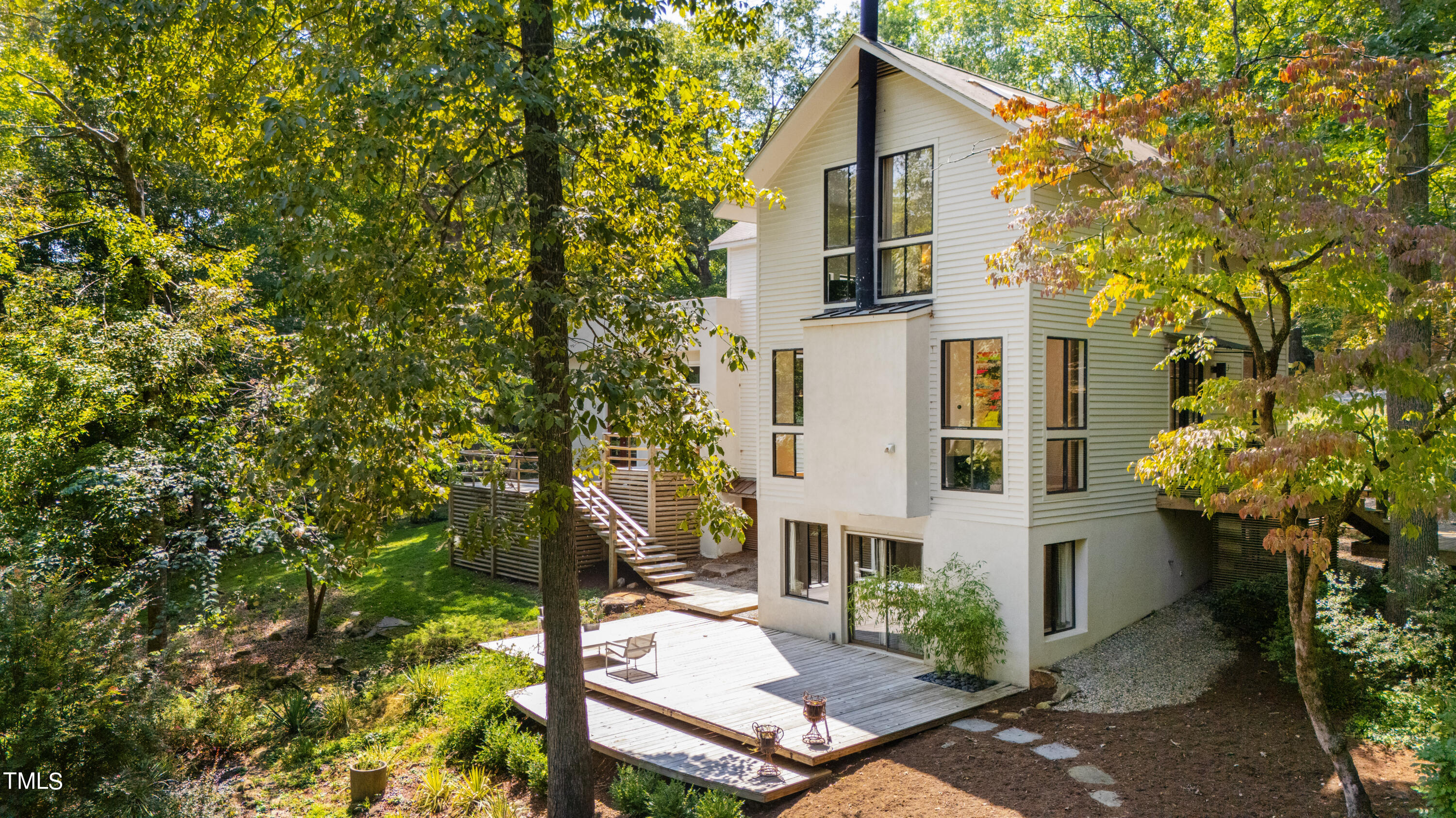 400 Ray Road Chapel Hill, NC 27516 - Photo 71 of 85 Multiple levels with decks