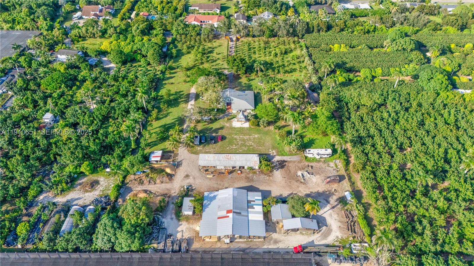 19820 Southwest 244th Street Homestead, FL 33031 - Photo 88 of 99 an aerial view of residential houses with outdoor space