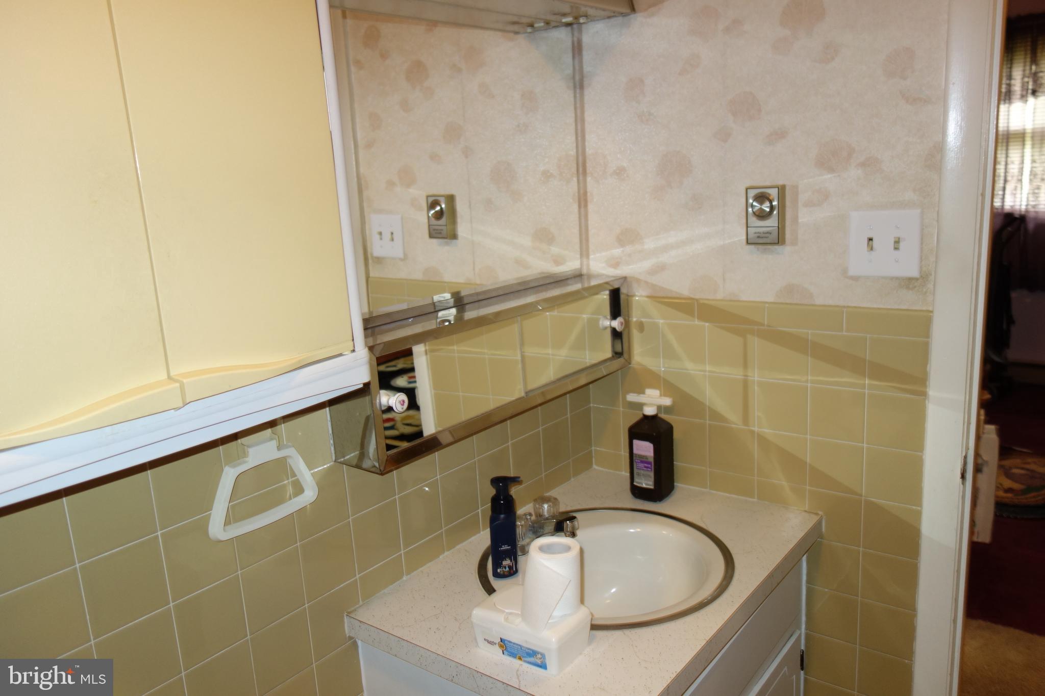 769 Knob Hill Road Fayetteville, PA 17222 - Photo 41 of 56 a bathroom with a sink and a mirror