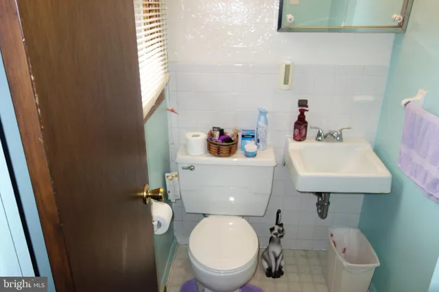 a front view of a room