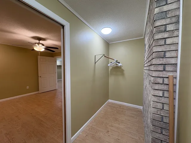 a view of a bathroom with a shower