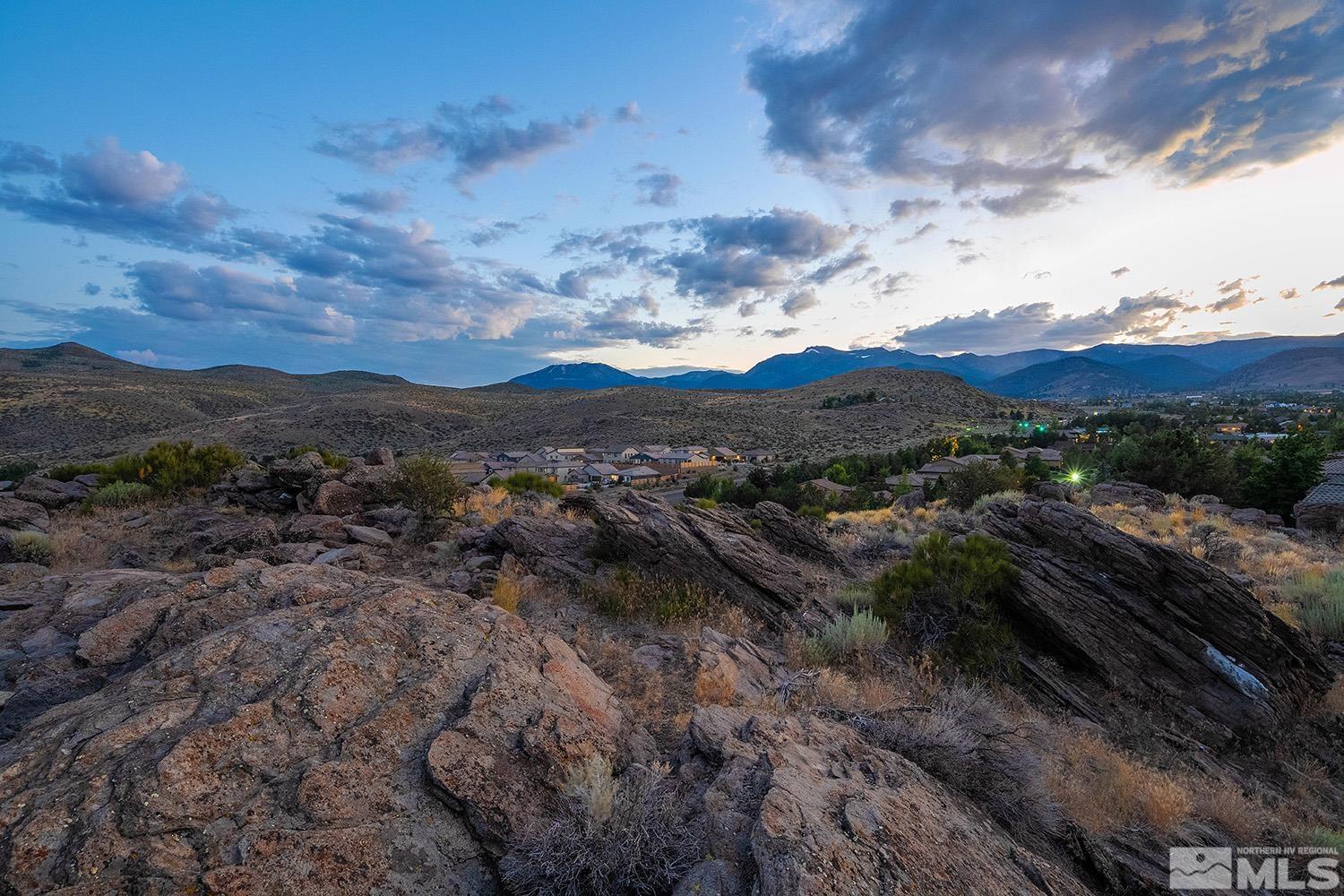 3745 Boulder Patch Reno, NV 89511 - Photo 28 of 40 a view of a mountain range with trees in the background