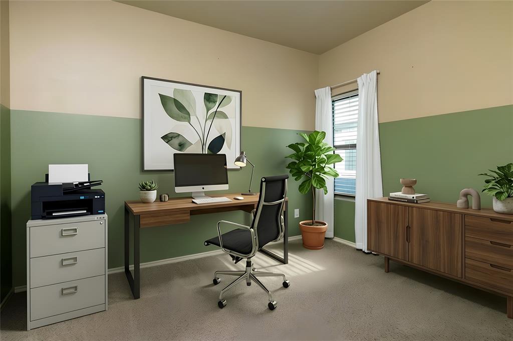 121 Mitchell Circle Terrell, TX 75160 - Photo 17 of 26 a workspace with furniture and window