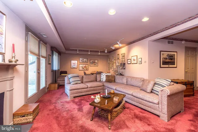 a huge green field with lots of trees