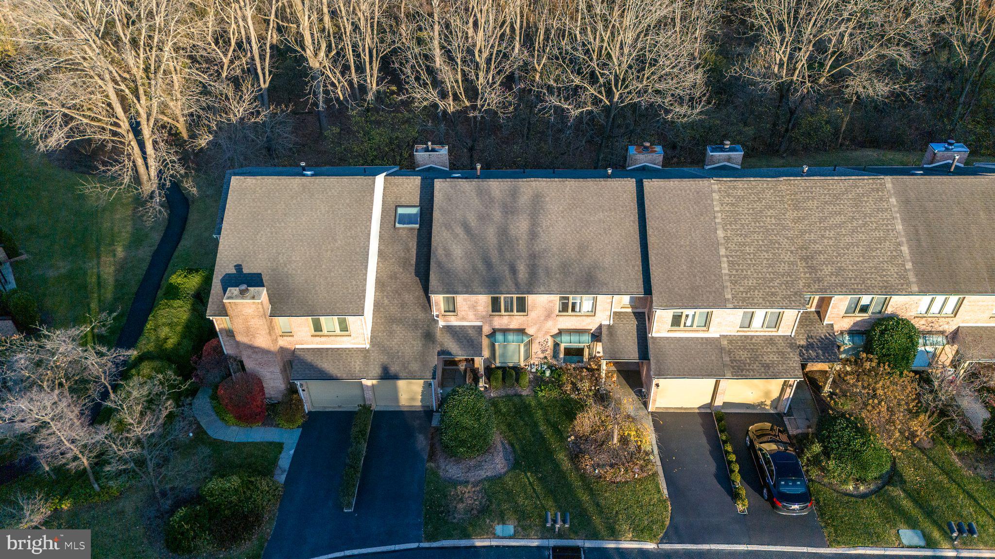 68 Amity Drive Chesterbrook, PA 19087 - Photo 59 of 62 an aerial view of residential house with outdoor space and trees