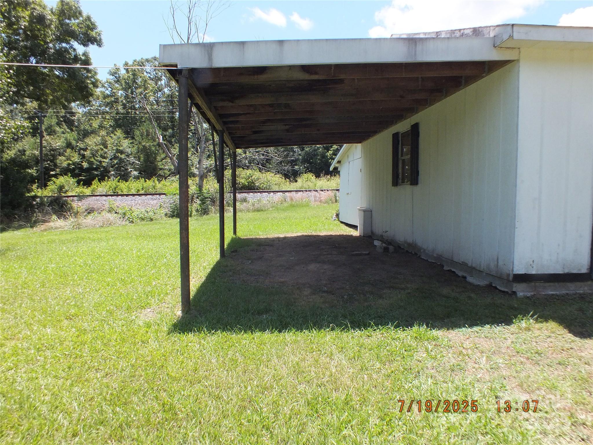 1453 Old Landsford Road Lancaster, SC 29720 - Photo 31 of 39 a view of back yard of the house
