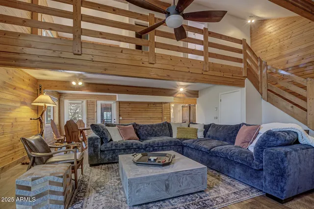 a view of a house with a door