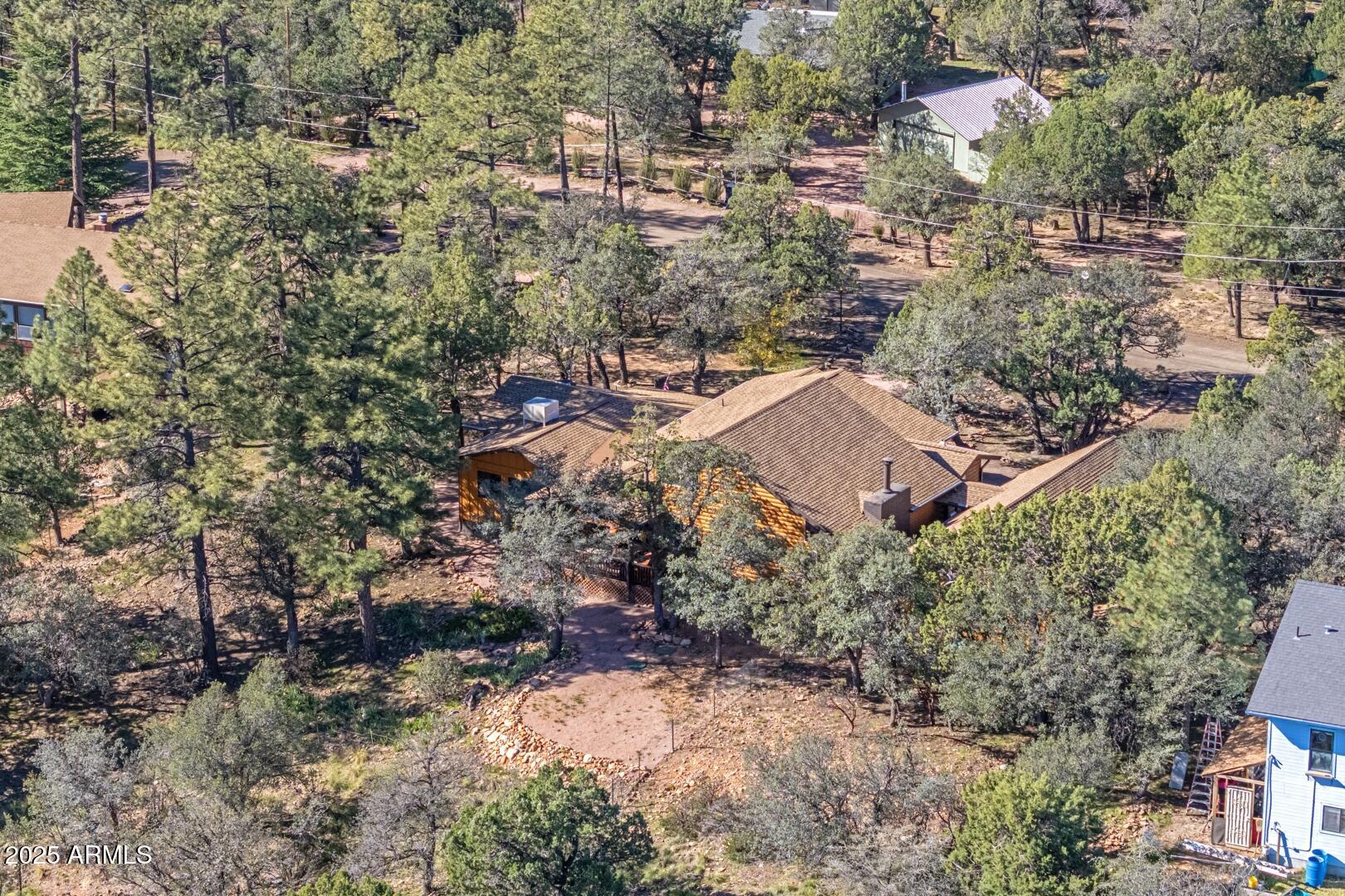 4823 Rim View Loop Pine, AZ 85544 - Photo 65 of 70 an aerial view of multiple house