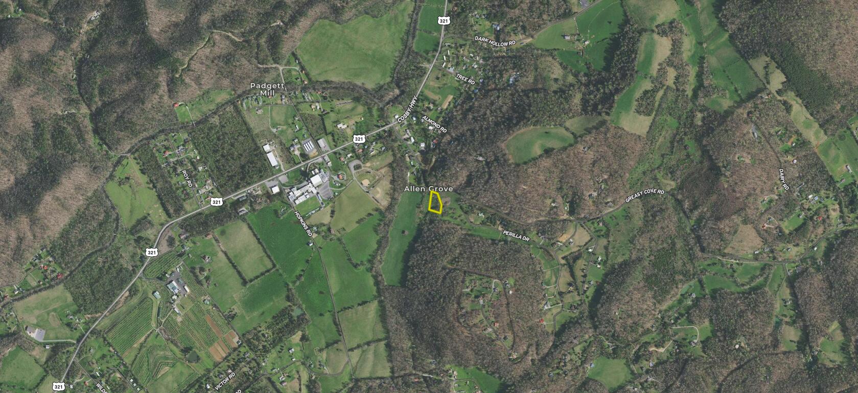 Tbd Greasy Cove Road Cosby, TN 37722 - Photo 15 of 15 Cocke Co TN 1.02 Brooks_Aerial_4