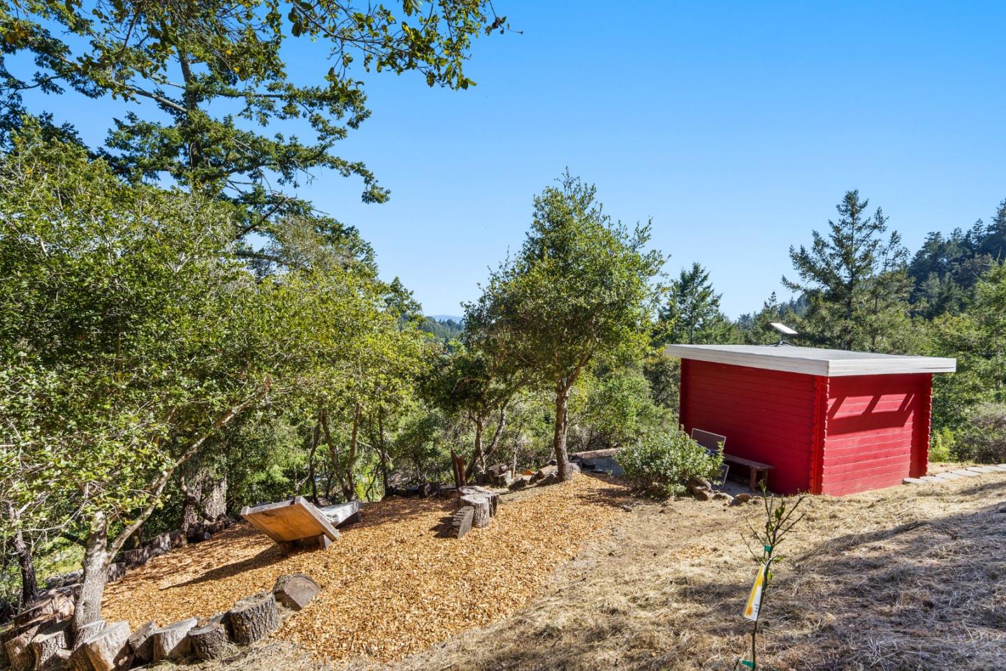 540 Olaughlin Road Santa Cruz, CA 95065 - Photo 38 of 42 a view of a outdoor space with a tree