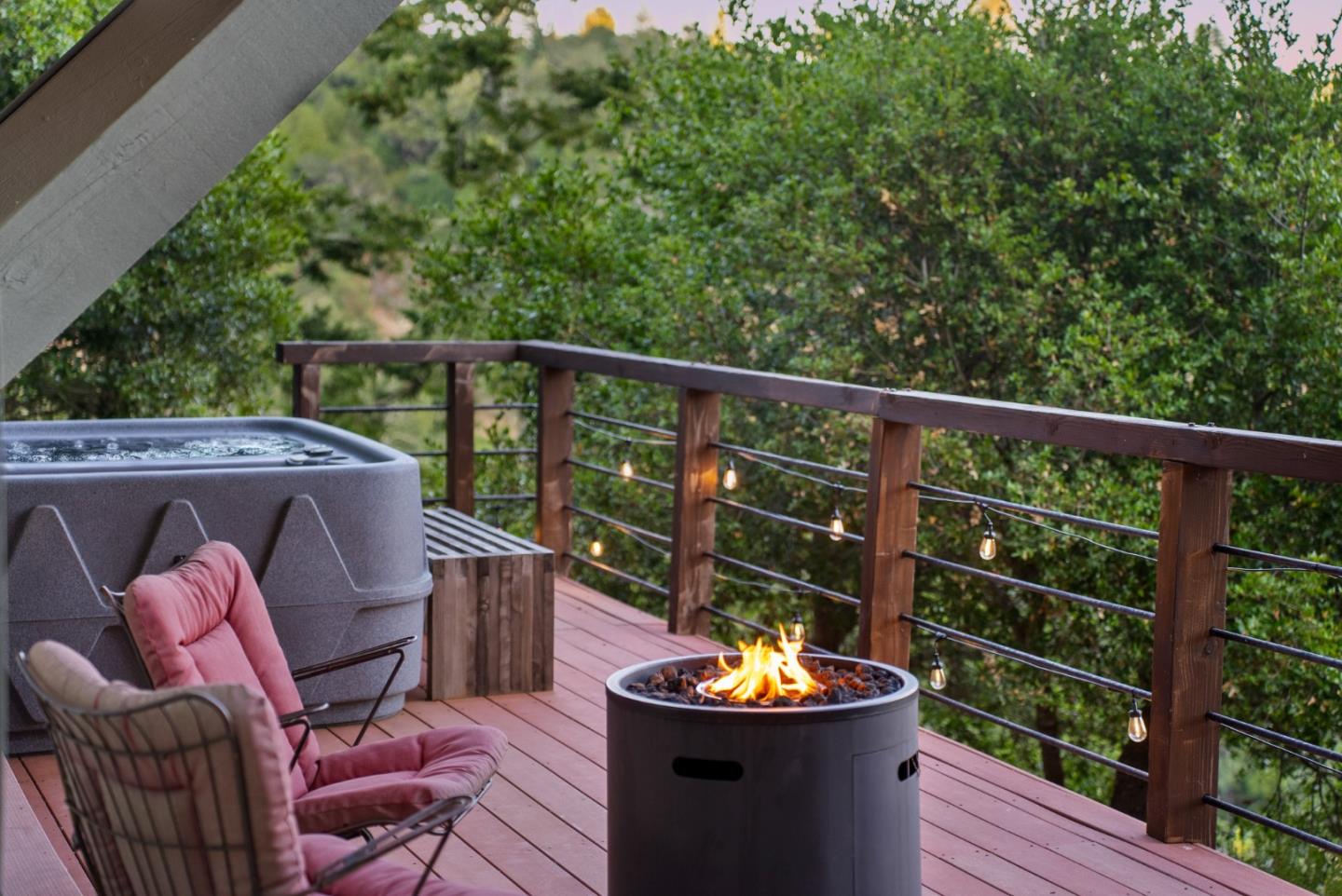 540 Olaughlin Road Santa Cruz, CA 95065 - Photo 40 of 42 a outdoor view with a sitting space