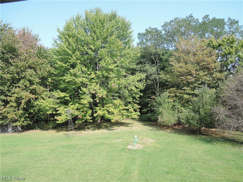 8002 Mulberry Road Chesterland, OH 44026 - Photo 11 of 18 Large open area leads to the woods in the back yard with a total of 1.6 acres. Septic installed in 2017.
