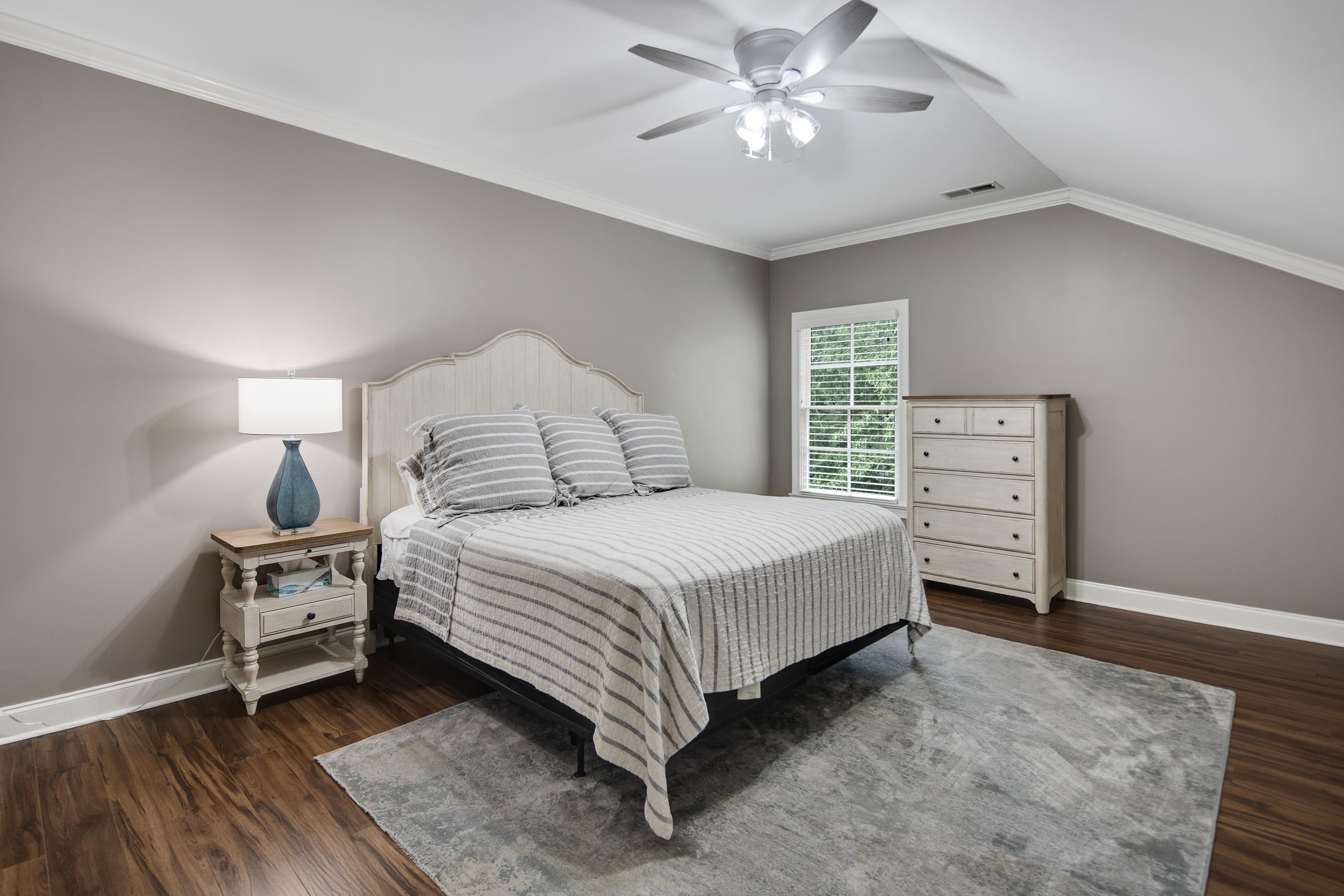 159 Lynn Road Eads, TN 38028 - Photo 23 of 40 4th Full Bedroom Upstairs! New Ceiling Fan, Laminate Floors, Walk in Closet and Shared Bathroom with beautiful Updates!