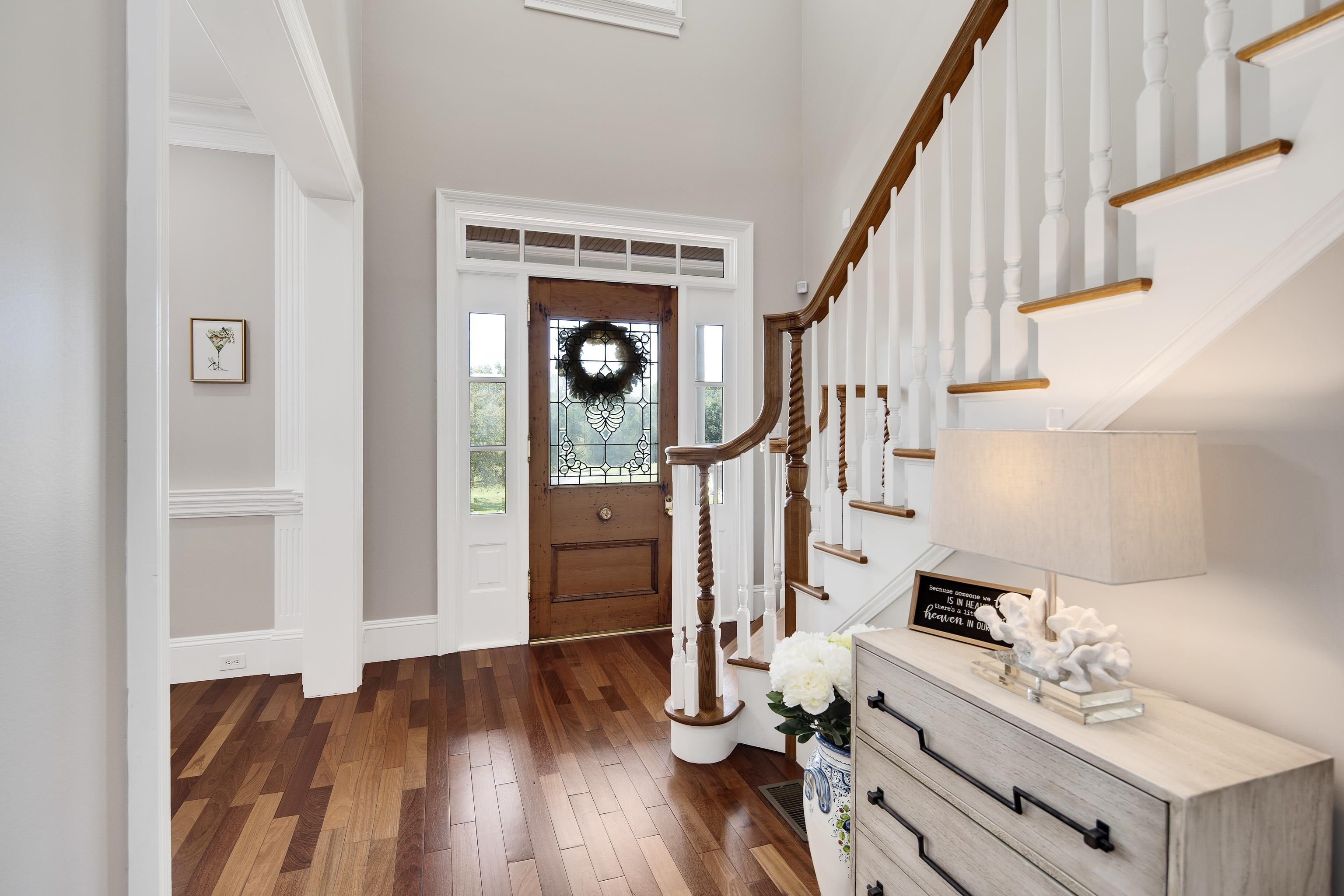 159 Lynn Road Eads, TN 38028 - Photo 6 of 40 Foyer entrance with dark wood-type flooring