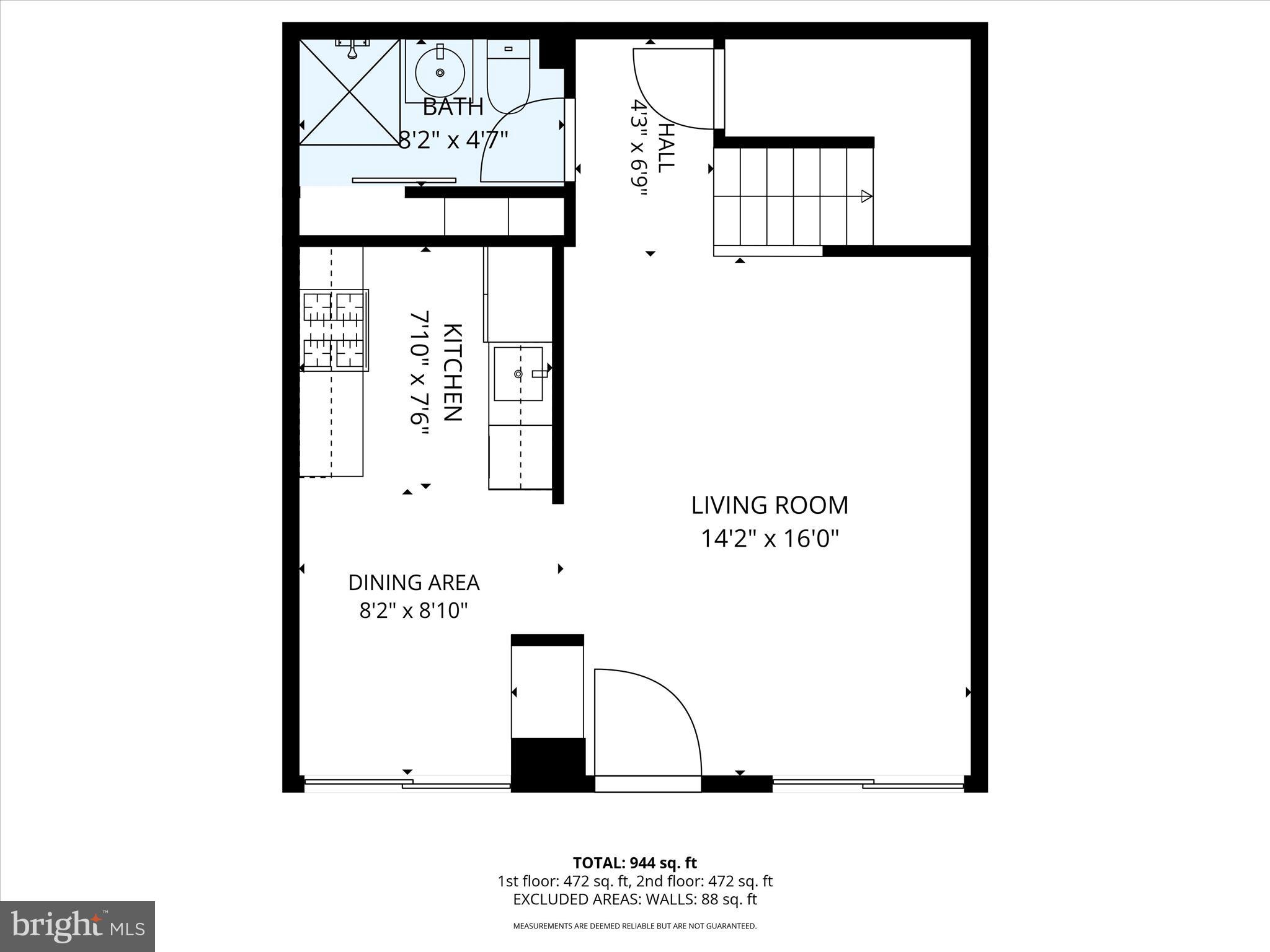 9001 Ridge Avenue, Unit 46 Philadelphia, PA 19128 - Photo 29 of 29 Floorplan