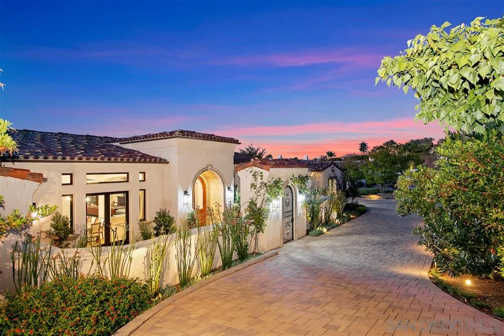 6806 St Andrews Road Rancho Santa Fe, CA 92067 - Photo 23 of 25 a view of a house with a yard