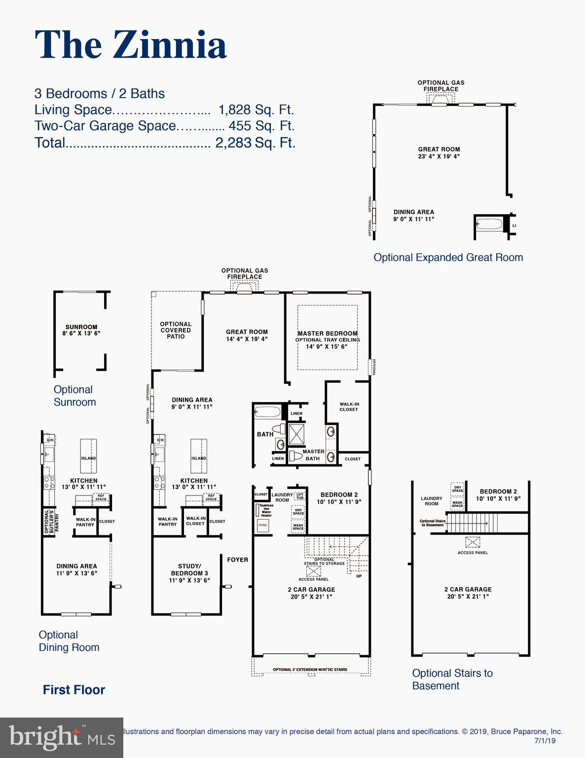 3 Castleton Drive Williamstown, NJ 08094 - Photo 4 of 4 The Zinnia Floor Plan