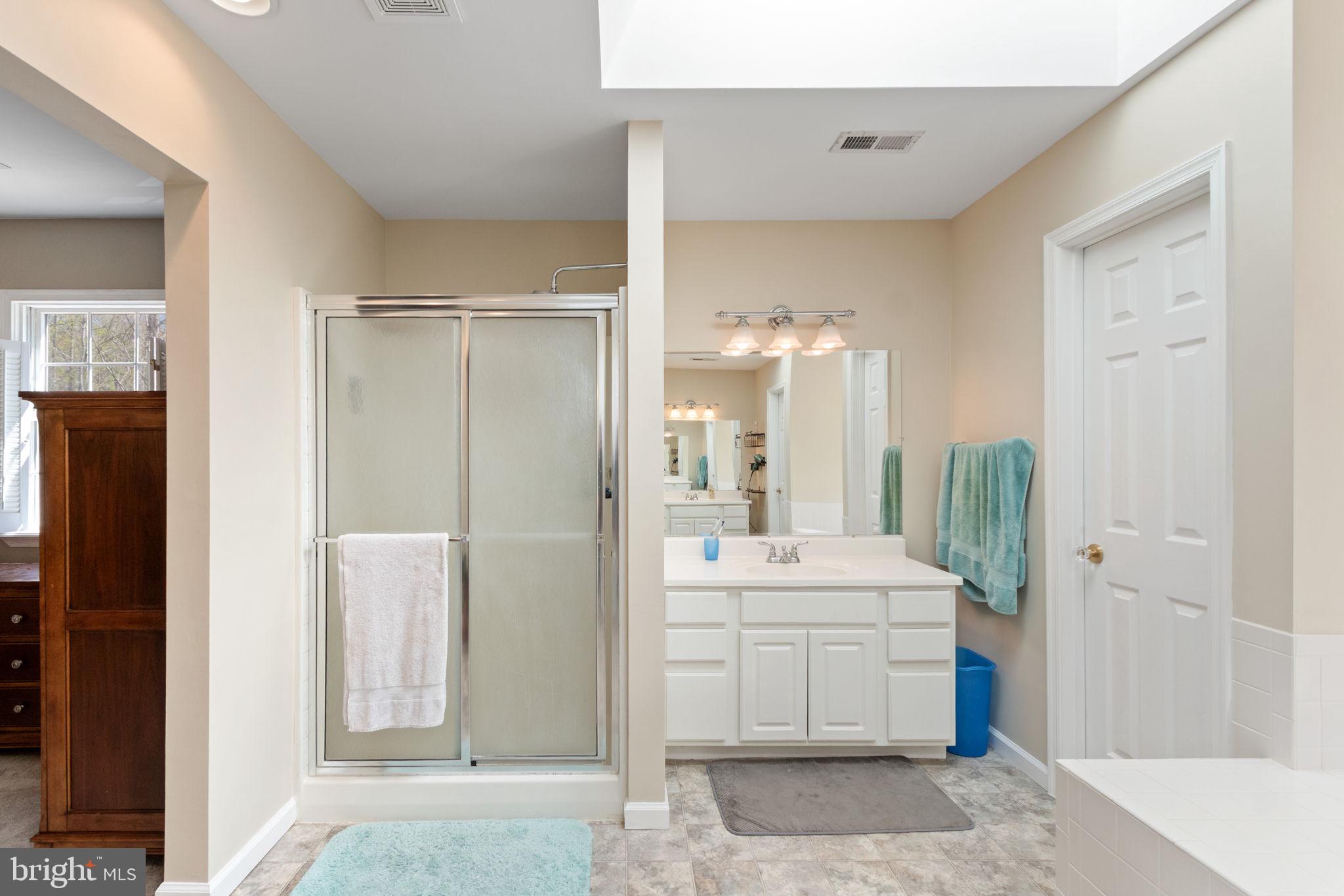 135 Cropp Road Fredericksburg, VA 22406 - Photo 35 of 67 a bathroom with a sink a toilet and shower